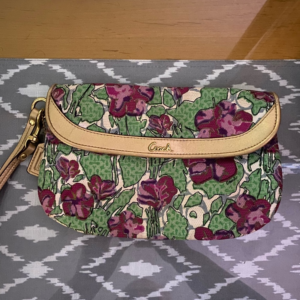 Coach wristlet